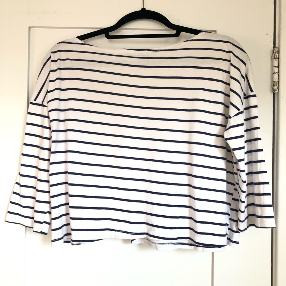 Urban Outfitters Daydreamer LA Striped Crop Top - Picture 3 of 3